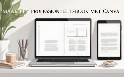 Hoe kan ik een e-book maken met Canva?