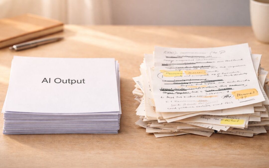 Als AI je cursus schrijft, wat verkoop jij dan nog?