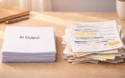 Als AI je cursus schrijft, wat verkoop jij dan nog?
