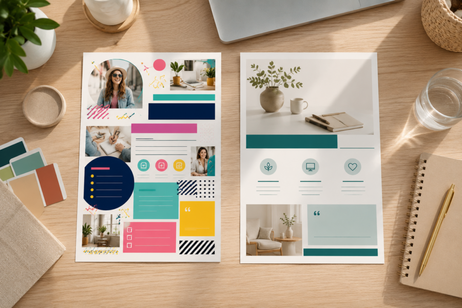 Slordig design versus professioneel design